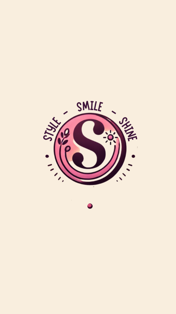 Les 3S/essions : Style-Smile-Shine - Neutral Pink Modern Circle Shape LinkedIn Profile Picture (Votre story)